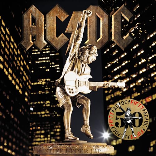 AC/DC, Stiff Upper Lip – Gold Vinyl LP