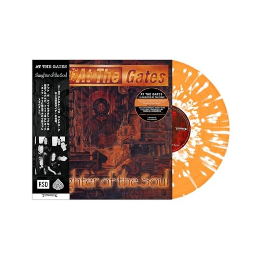 At The Gates, Slaughter of the Soul – Orange & White Splatter Vinyl LP