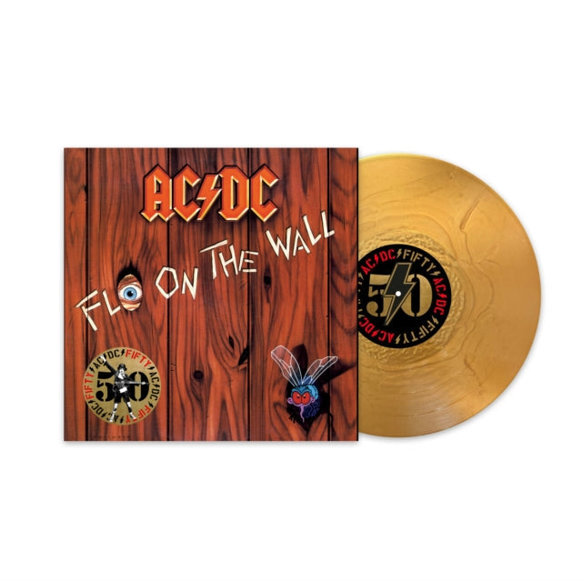 AC/DC, Fly on the Wall - 50th Anniversary Gold Colour Vinyl