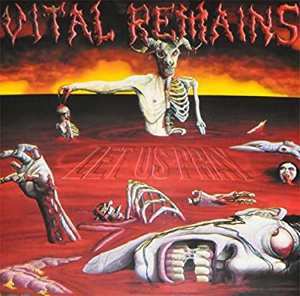 Vital Remains, Let Us Pray – Black Vinyl LP