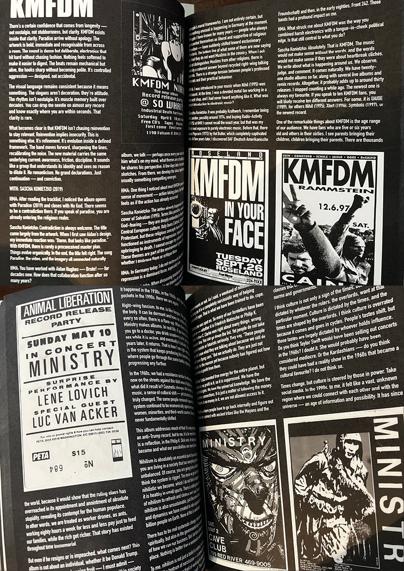The Book of Industrial & Noise Flyers