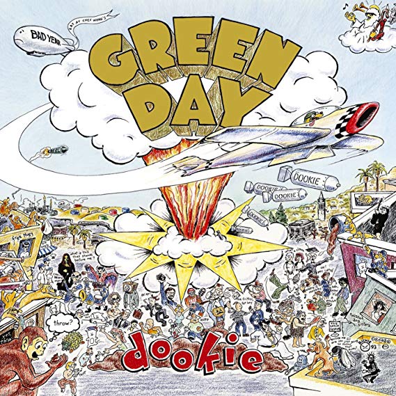 Green Day, Dookie – Black Vinyl LP