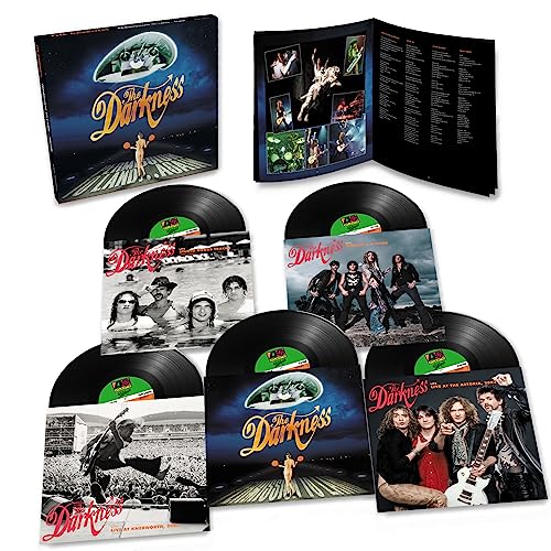 The Darkness, Permission To Land… Again – Black Vinyl 5LP Box Set