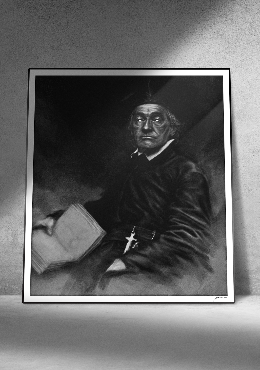 Paula Golemo, Cardinal - Signed Print