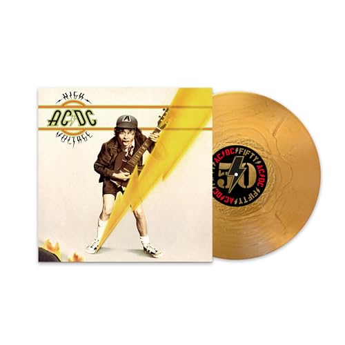 AC/DC, High Voltage – Gold Coloured Vinyl LP