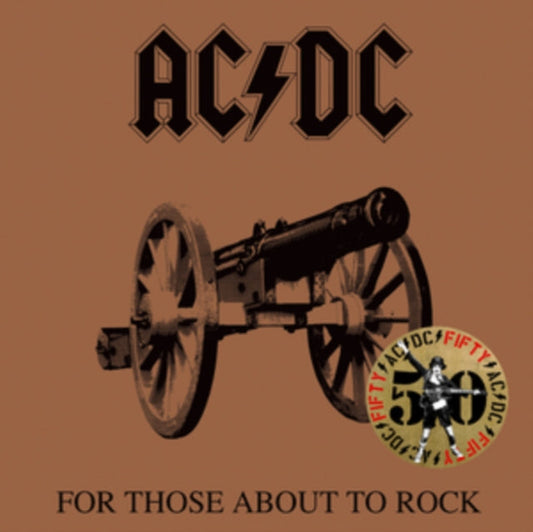 AC/DC, For Those About To Rock (We Salute You) – Gold Coloured Vinyl LP