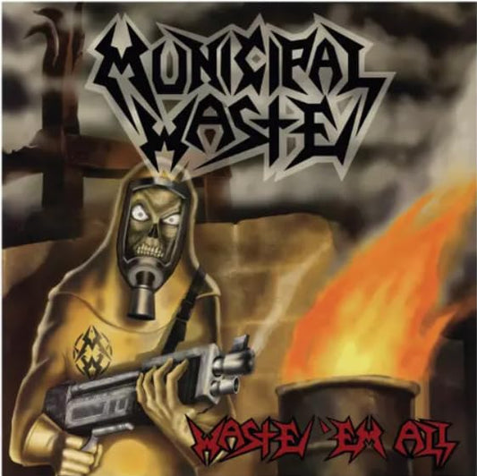 Municipal Waste, Waste ’Em All – Black Vinyl LP