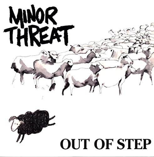 Minor Threat, Out Of Step – Black Vinyl LP