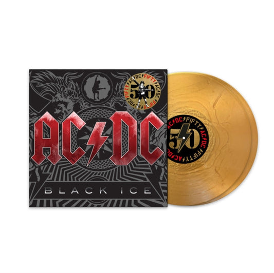 AC/DC, Black Ice – Gold Coloured Double Vinyl