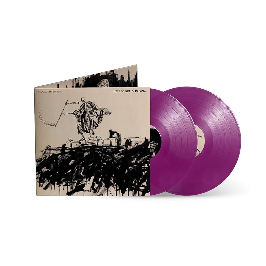 Avenged Sevenfold, Life Is But a Dream - New Double Purple Vinyl