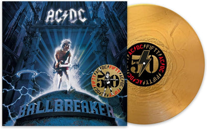 AC/DC, Ballbreaker - 50th Anniversary Gold Colour Vinyl
