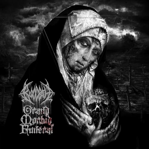 Bloodbath, Grand Morbid Funeral – Silver/Black Marble Coloured Vinyl LP