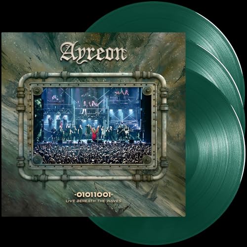 Ayeron, 01011001 Live Beneath the Waves - Double Green New Vinyl