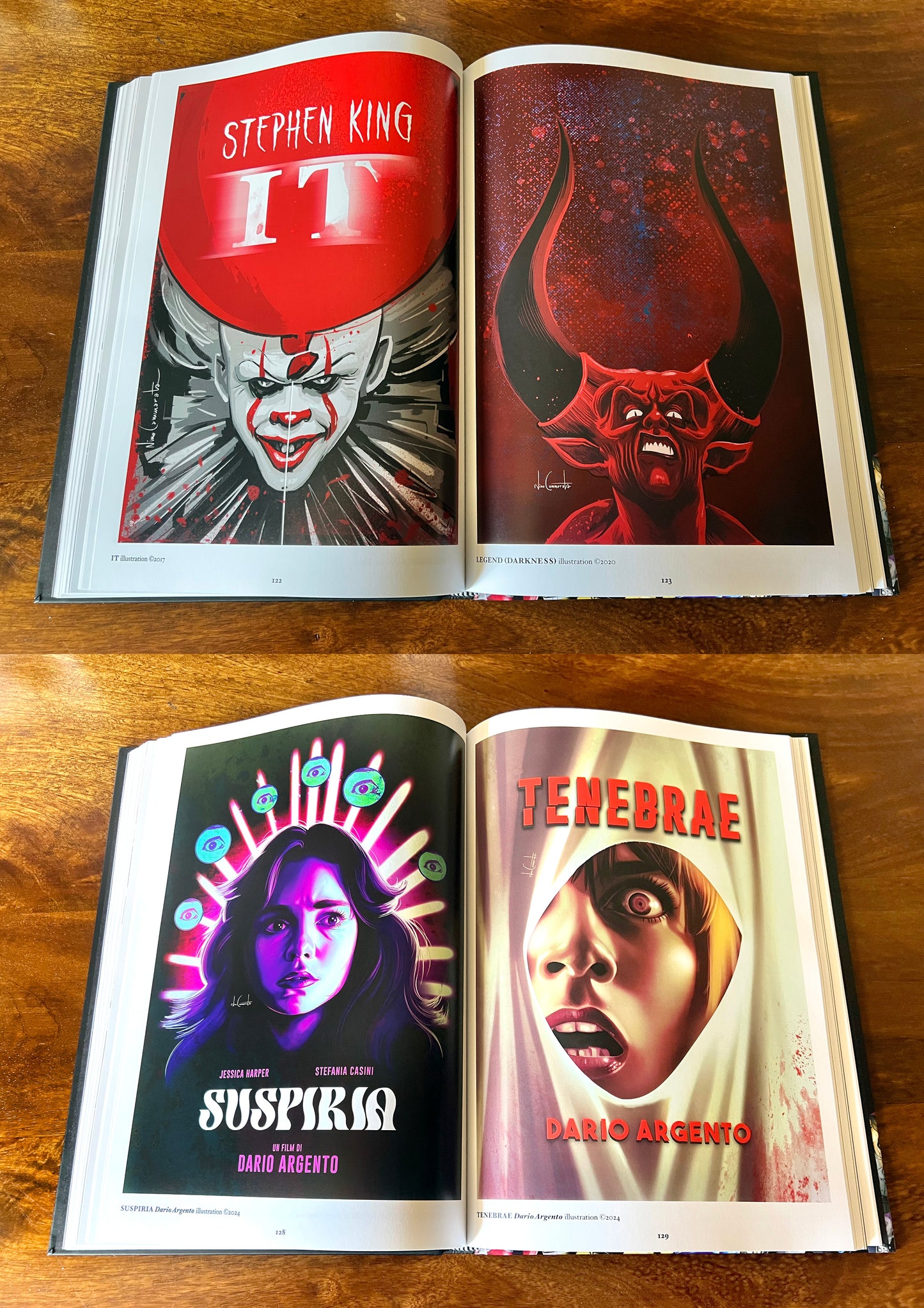 Black Screen: The Movies Artwork of Nino Cammarata