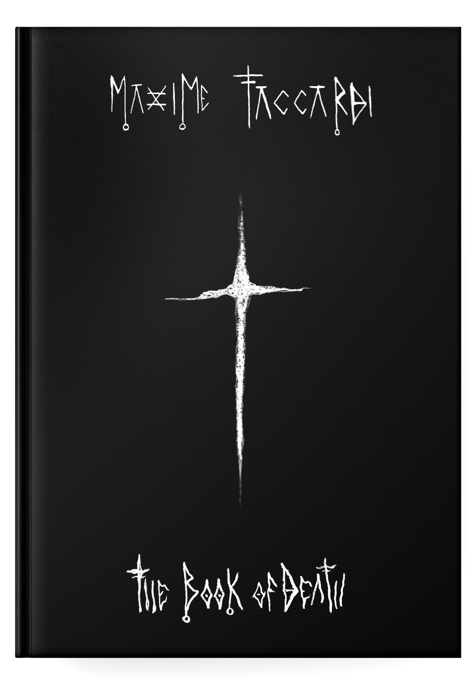 Maxime Taccardi, The Book of Death (3rd Edition) – Heavy Music Artwork