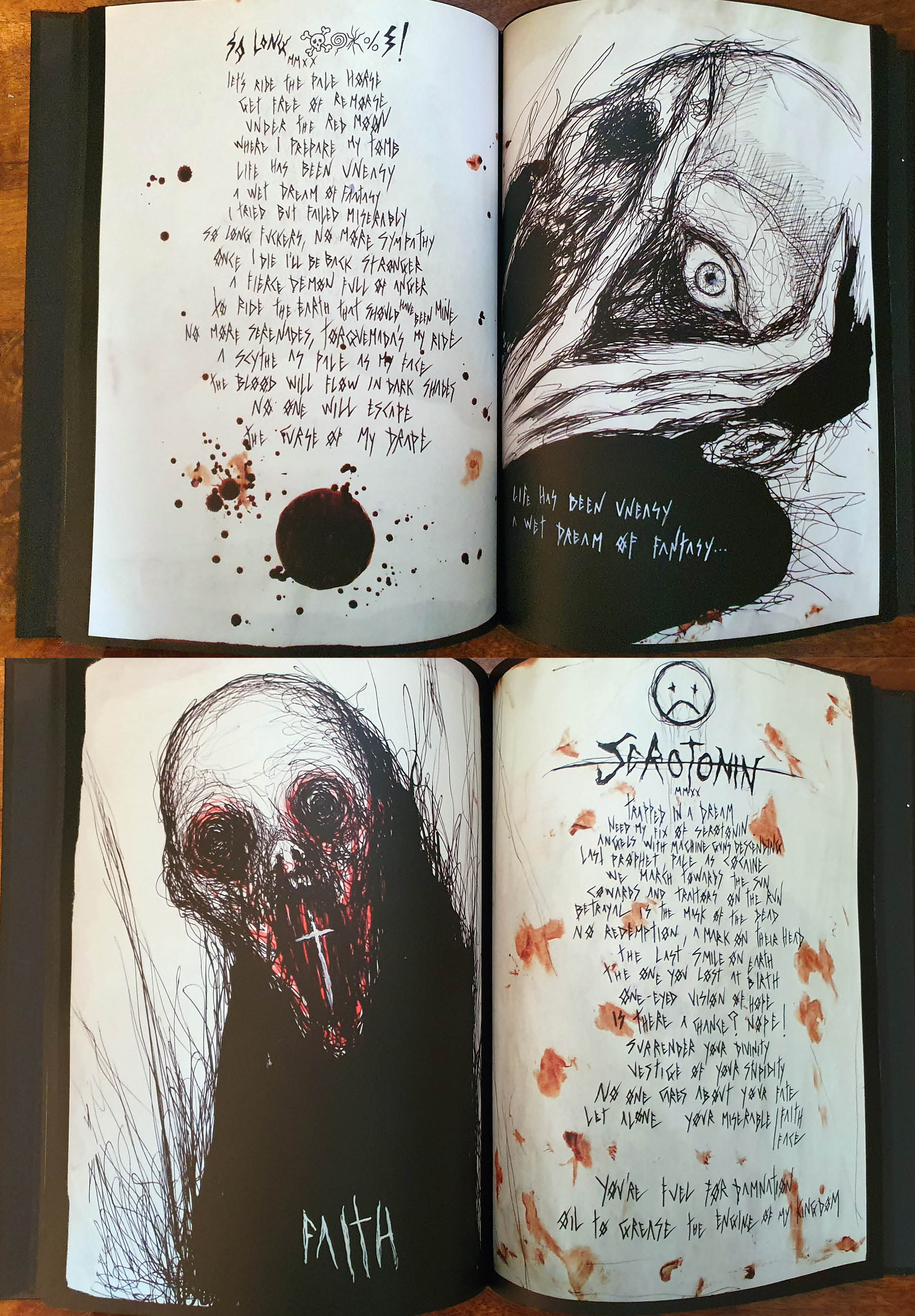 monsters with blood on face dream meaning Maxime Taccardi, The Book of Shadows (3rd Edition)