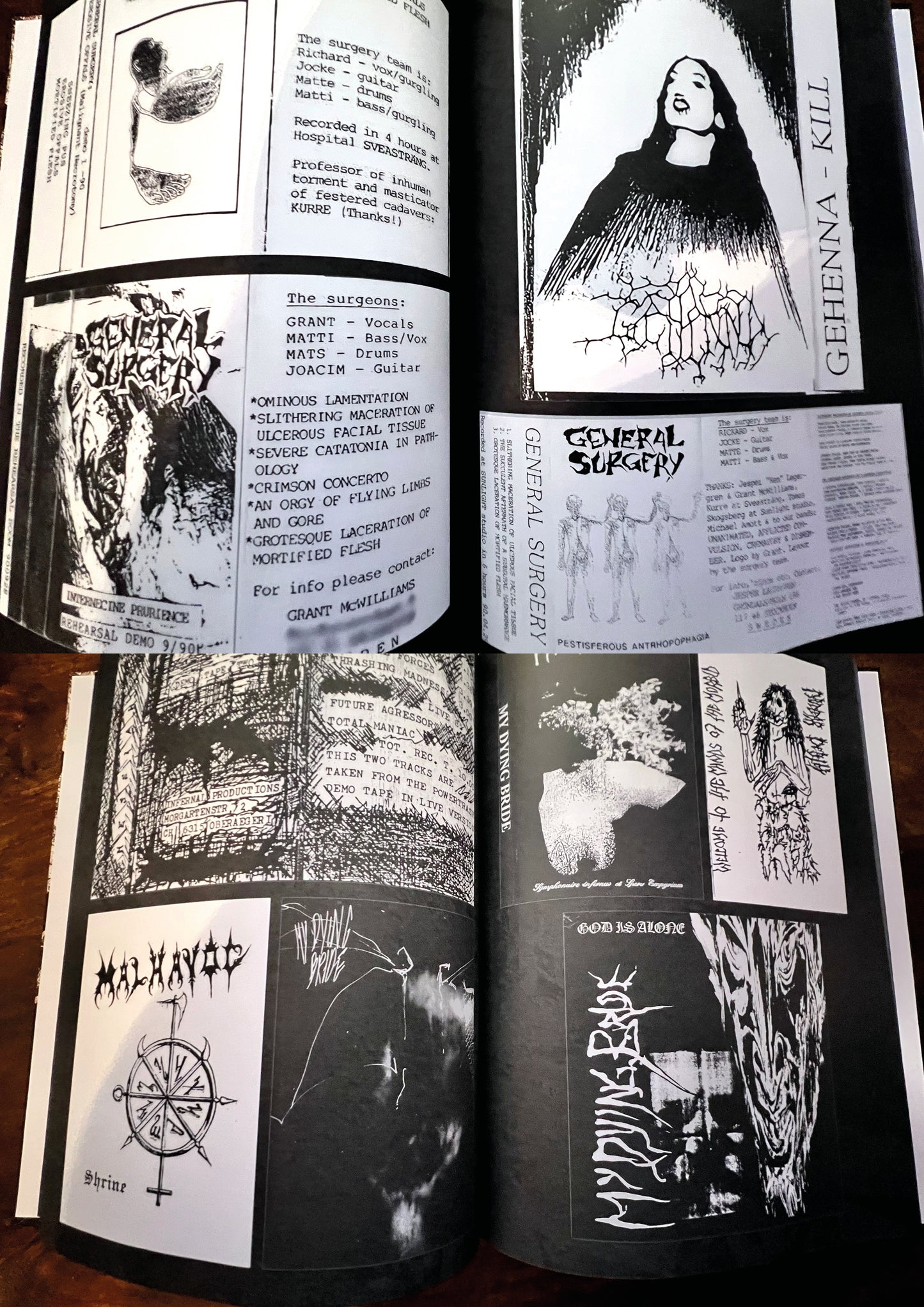 Heavy Metal Demo Artworks