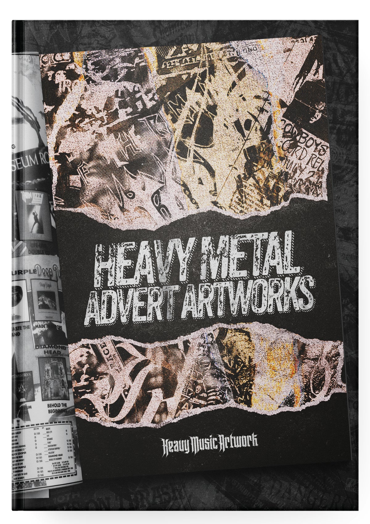 Heavy Metal Advert Artworks