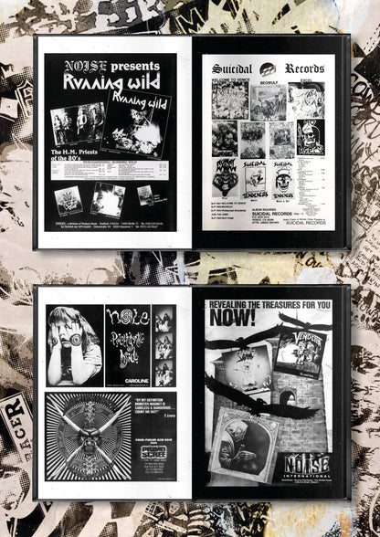Heavy Metal Advert Artworks