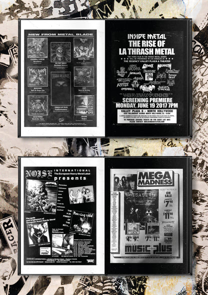 Heavy Metal Advert Artworks