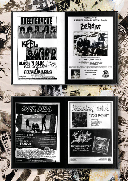 Heavy Metal Advert Artworks