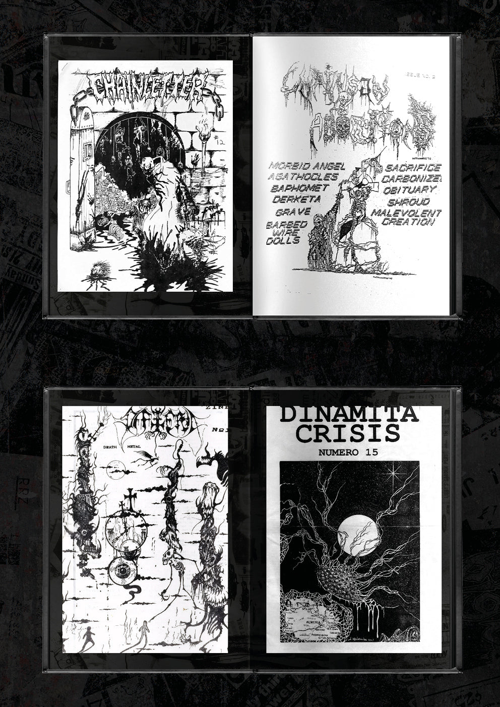 Heavy Metal Fanzine Artworks