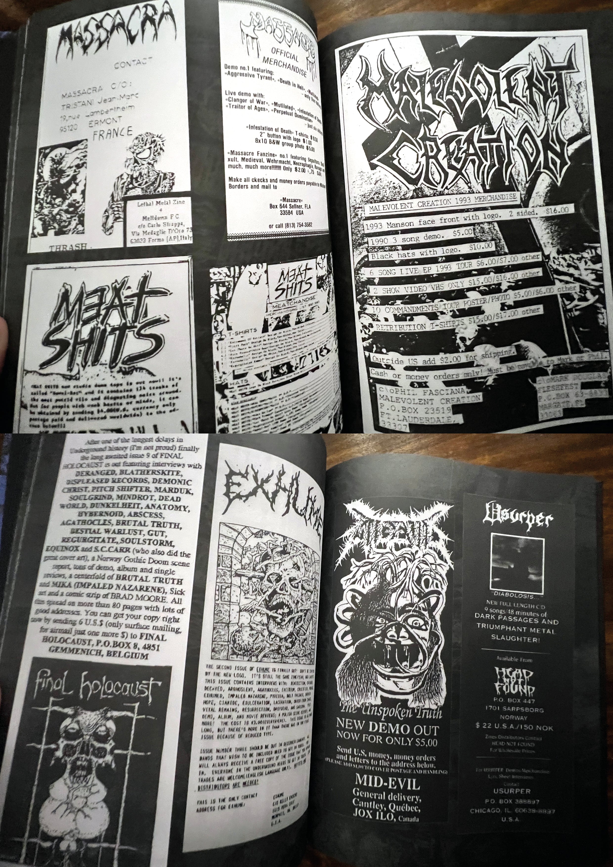 Heavy Metal Flyers on the Wall vol.2 – Heavy Music Artwork