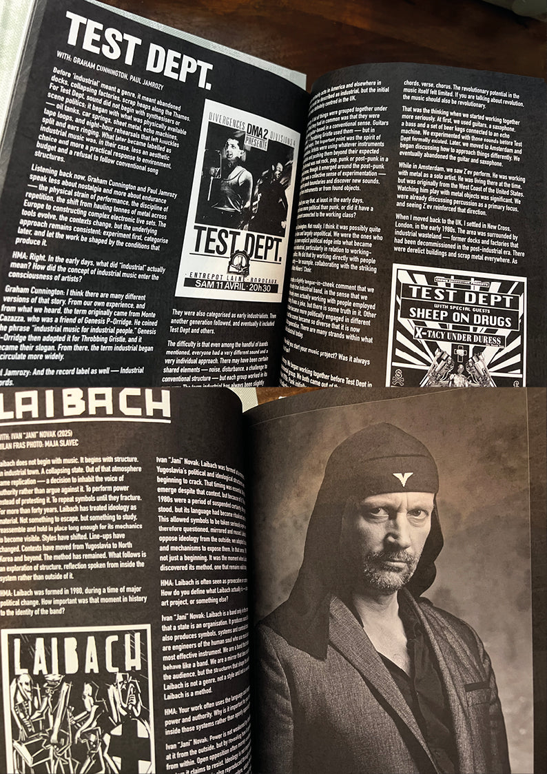 The Book of Industrial & Noise Flyers – Heavy Music Artwork