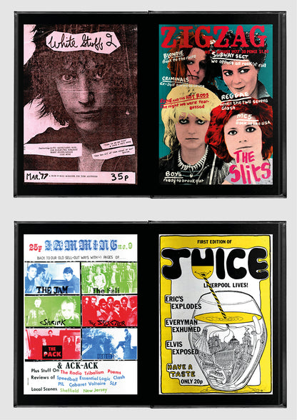 Punk Fanzine Artworks in Colour