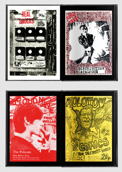 Punk Fanzine Artworks in Colour