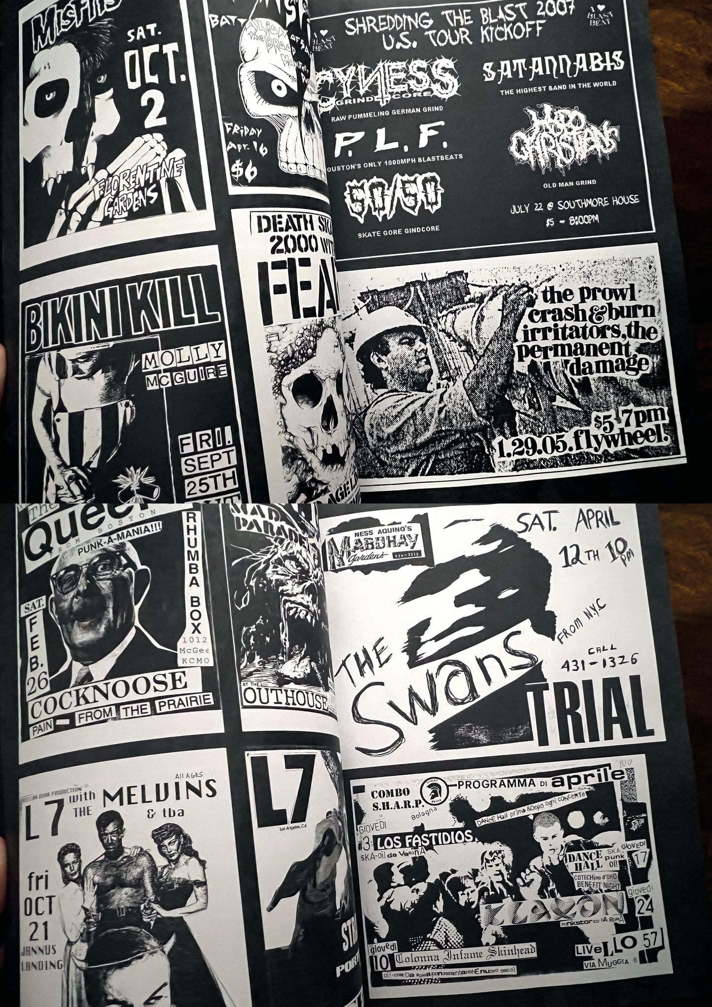 Punk & Hardcore Flyers on the Wall vol.1