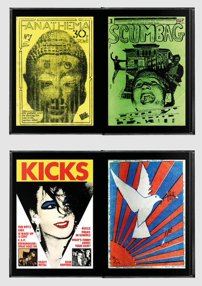 Punk Fanzine Artworks in Colour