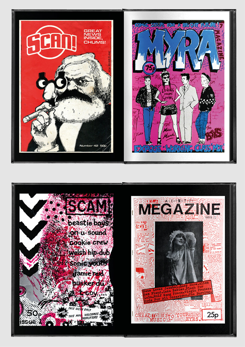 Punk Fanzine Artworks in Colour
