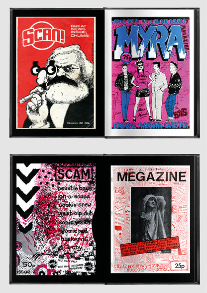 Punk Fanzine Artworks in Colour