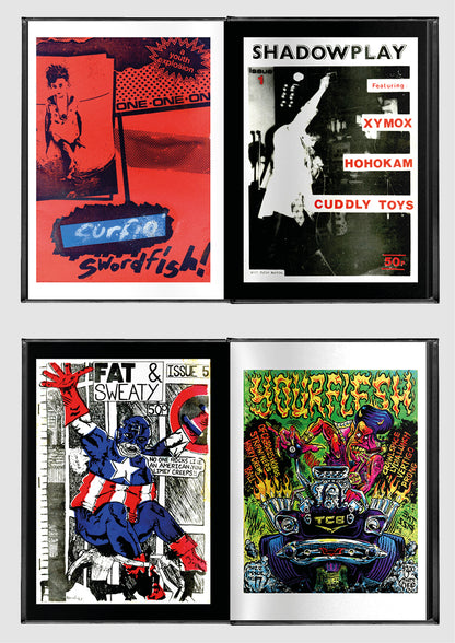 Punk Fanzine Artworks in Colour