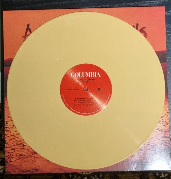 Alice In Chains, Dirt - New Double Yellow Opaque Vinyl