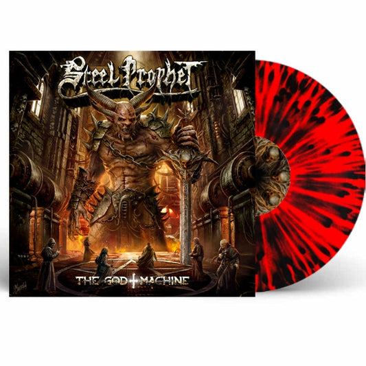 Steel Prophet, The God Machine – Red/Black Splatter Vinyl LP