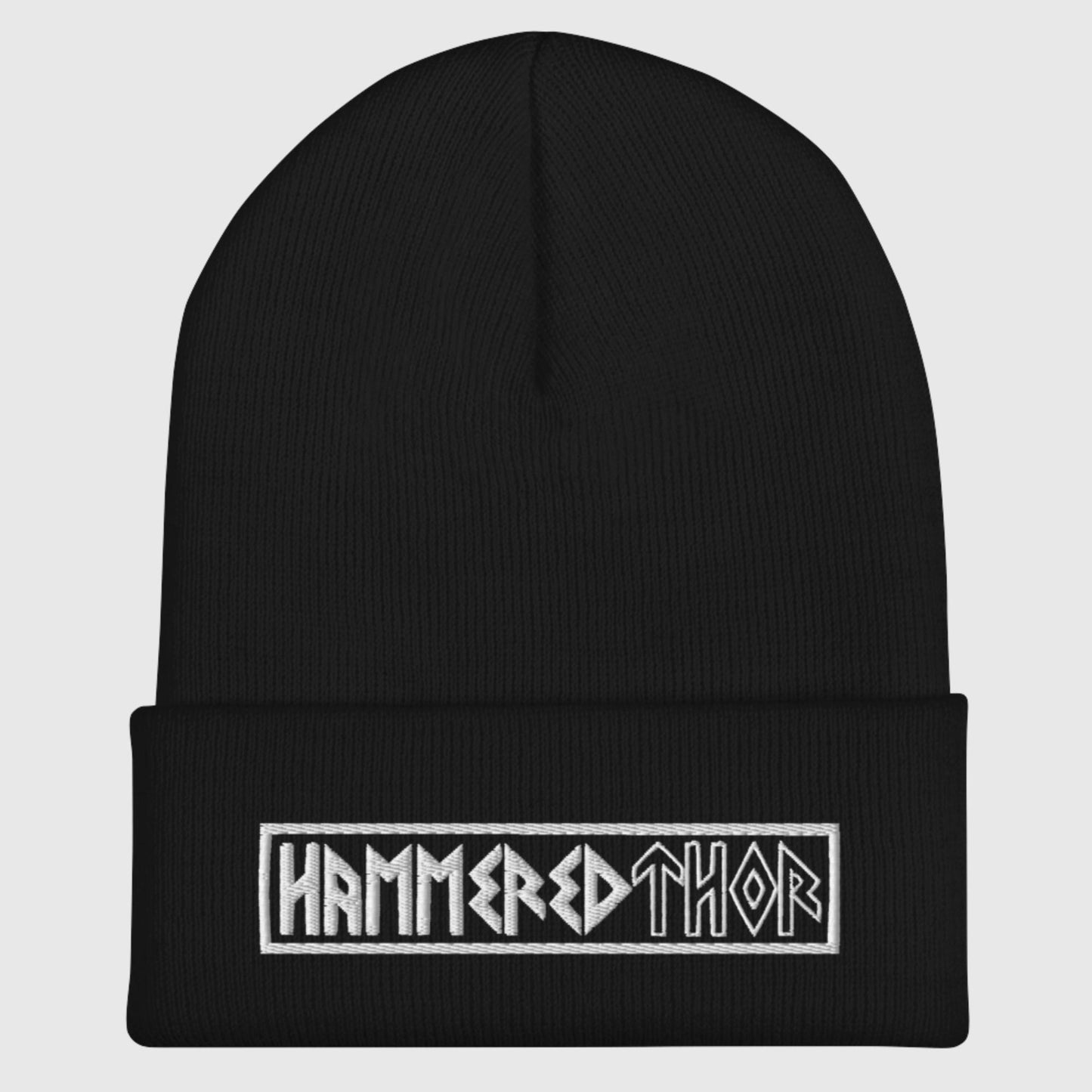 Hammered Thor Cuffed Beanie