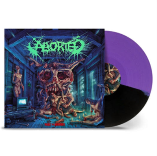 Aborted, Vault of Horrors – Purple &amp; Black Split Vinyl LP